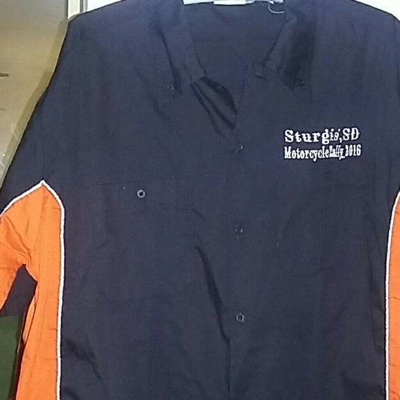 HARLEY DAVIDSON STURGIS RALLY 2016 MENS SHIRT - Picture 4 of 5